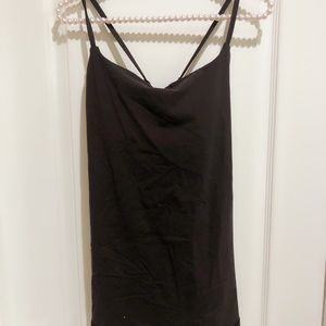 lululemon athletica Tops - Lululemon Dancing Warrior Tank Black Sz.10 lululemon athletica Tops - Lululemon Dancing Warrior Tank Black Sz.10